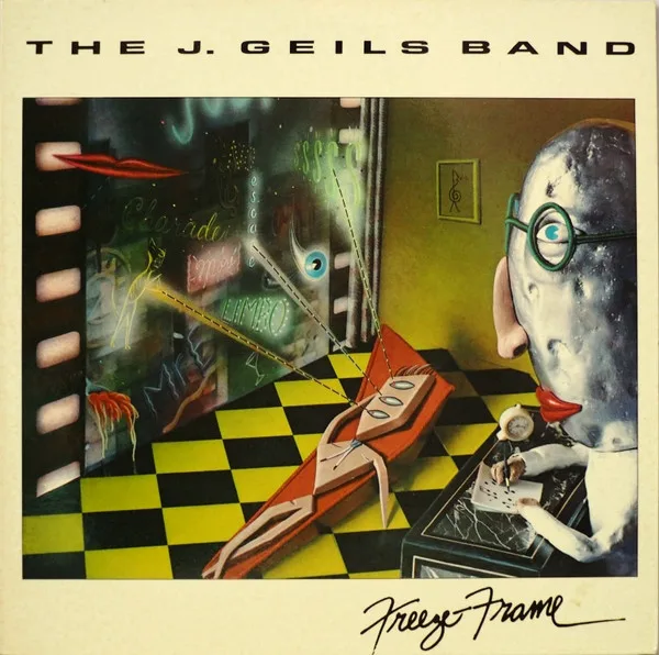 Capa de The J. Geils Band — Freeze Frame