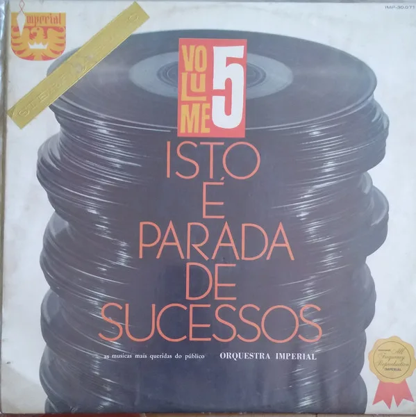 Capa de Orquestra Imperial — Isto É Parada De Sucessos Volumen 5