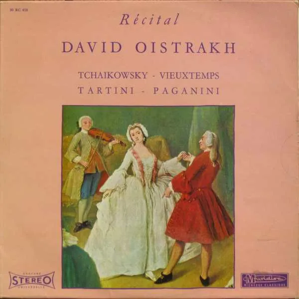 Capa de David Oistrakh* / Tchaikowsky* — Vieuxtemps*