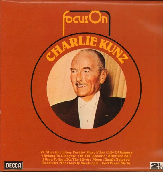 Capa de Charlie Kunz — Focus On