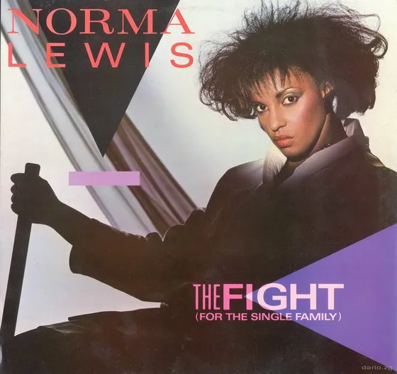Capa de Norma Lewis — The Fight (For The Single Family)