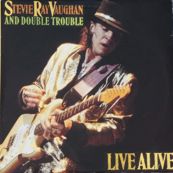 Capa de Stevie Ray Vaughan And Double Trouble* — Live Alive