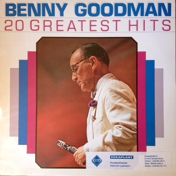 Capa de Benny Goodman — 20 Greatest Hits