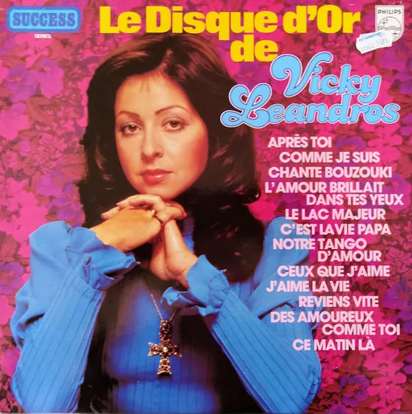 Capa de Vicky Leandros — Le Disque D'Or De Vicky Leandros