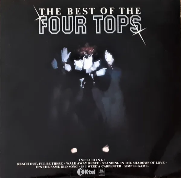 Capa de Four Tops — The Best Of The Four Tops