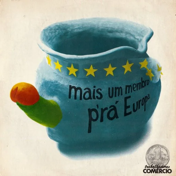 Capa de Trabalhadores Do Comércio — Mais Um Membro P'ra Europa