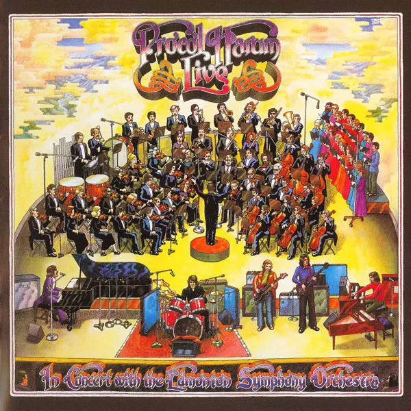 Capa de Procol Harum In Concert With The Edmonton Symphony Orchestra — Live