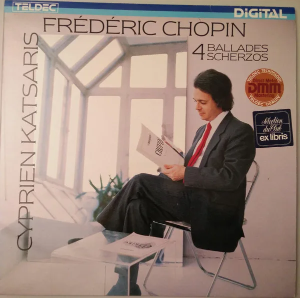 Capa de Frédéric Chopin — Cyprien Katsaris