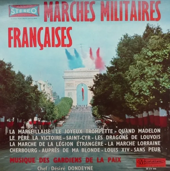 Capa de Musique Des Gardiens De La Paix — Marches Militaires Françaises