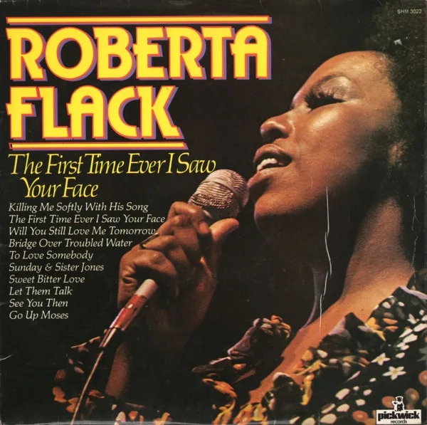 Capa de Roberta Flack — The First Time Ever I Saw Your Face