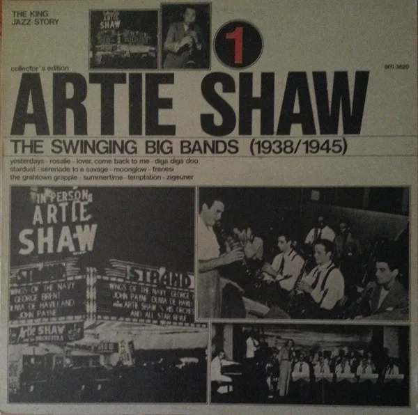 Capa de Artie Shaw — The Swinging Big Bands Vol. 1 (1938/1945)