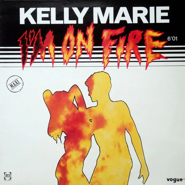 Capa de Kelly Marie — I'm On Fire