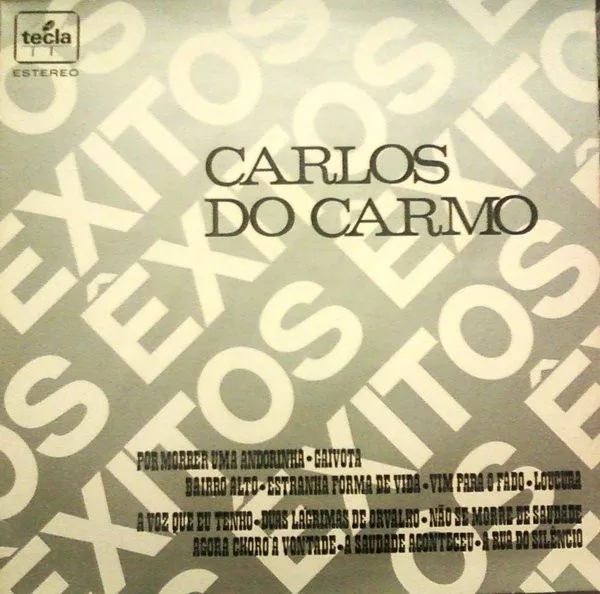 Capa de Carlos Do Carmo — Êxitos