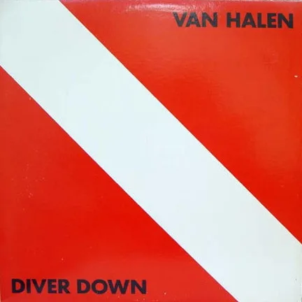 Capa de Van Halen — Diver Down