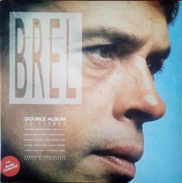 Capa de Brel* — Quinze Ans D'Amour