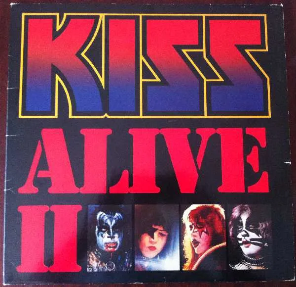 Capa de Kiss — Alive II