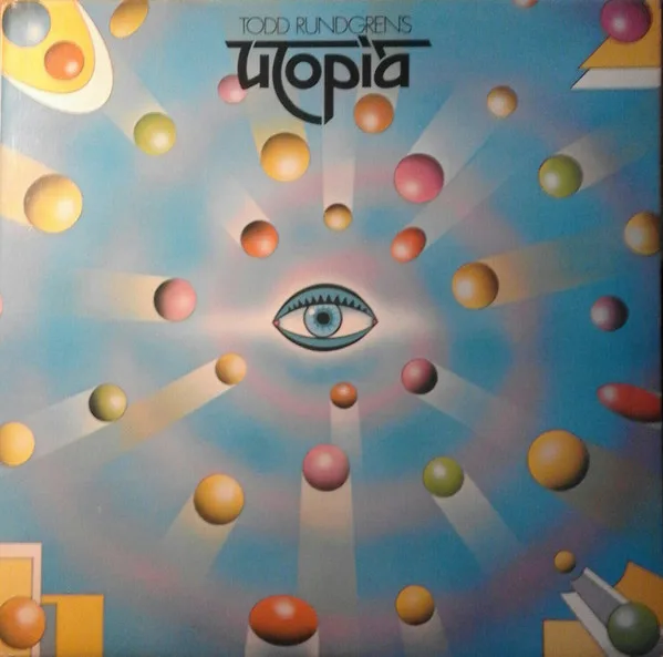Capa de Utopia  — Todd Rundgren's Utopia