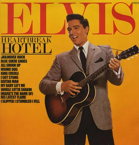 Capa de Elvis* — Heartbreak Hotel