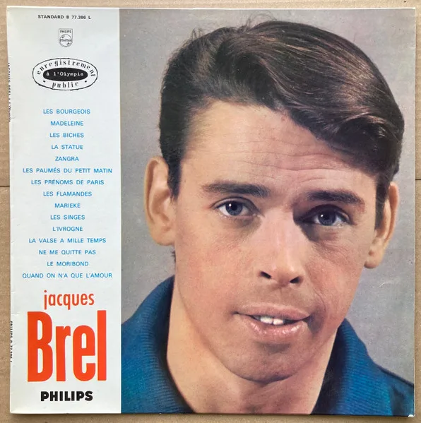 Capa de Jacques Brel — Enregistrement Public À L'Olympia