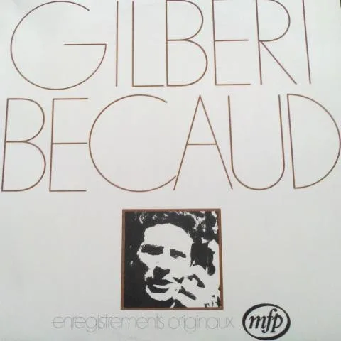 Capa de Gilbert Becaud* — Gilbert Bécaud