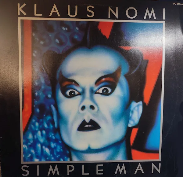 Capa de Klaus Nomi — Simple Man