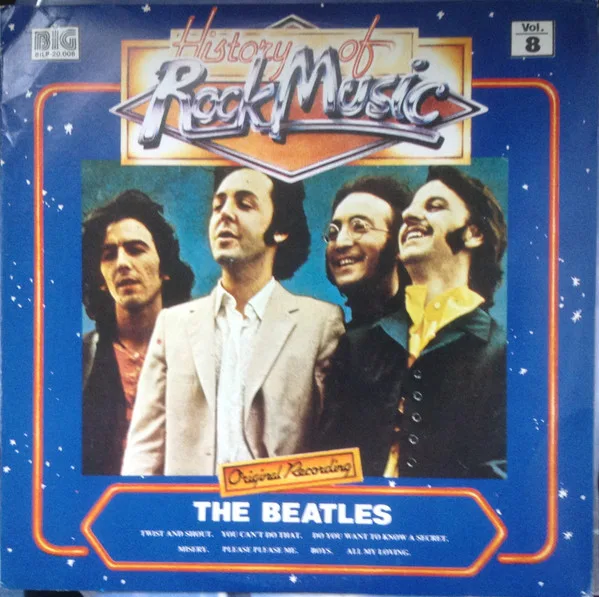 Capa de The Beatles — History Of Rock Music Vol.8