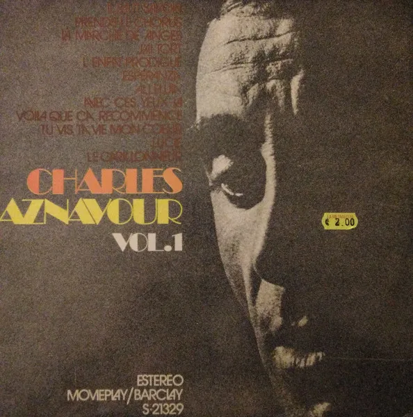 Capa de Charles Aznavour — Vol.1