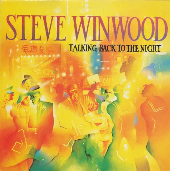 Capa de Steve Winwood — Talking Back To The Night