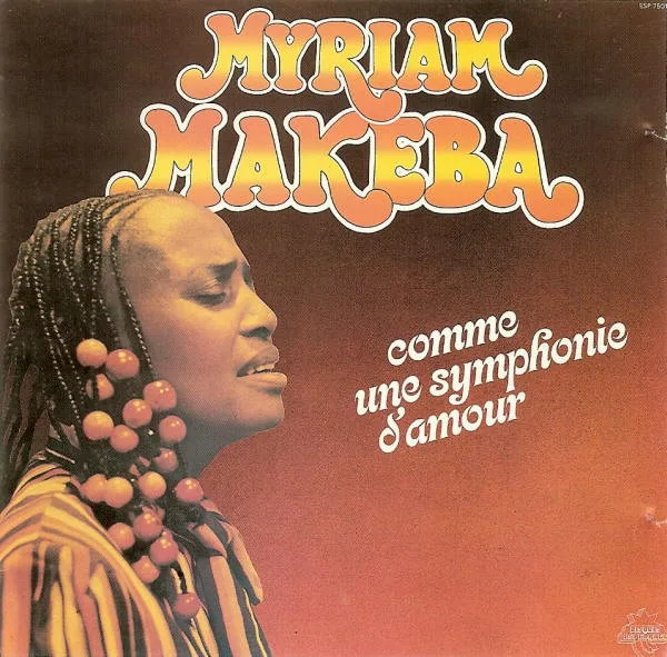 Capa de Myriam Makeba* — Comme Une Symphonie D'Amour