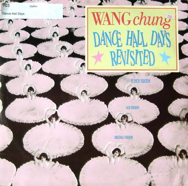 Capa de Wang Chung — Dance Hall Days