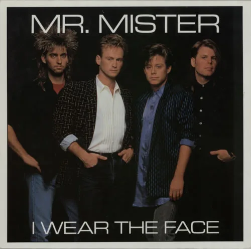 Capa de Mr. Mister — I Wear The Face