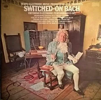 Capa de Walter Carlos — Switched-On Bach