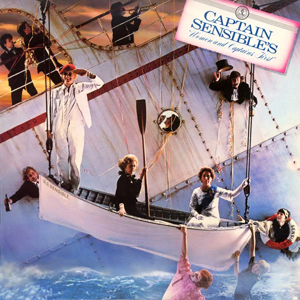 Capa de Captain Sensible — Women And Captains First