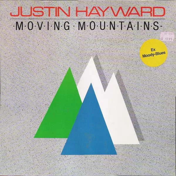 Capa de Justin Hayward — Moving Mountains