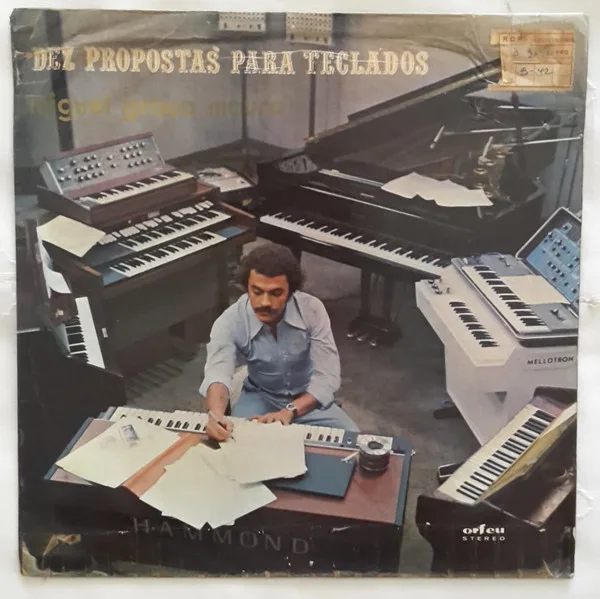 Capa de Miguel Graça Moura — Dez Propostas Para Teclados