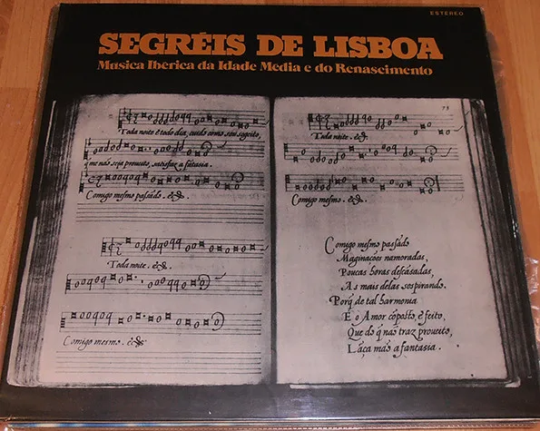 Capa de Segréis de Lisboa — Música Ibérica Da Idade Média E Do Renascimento