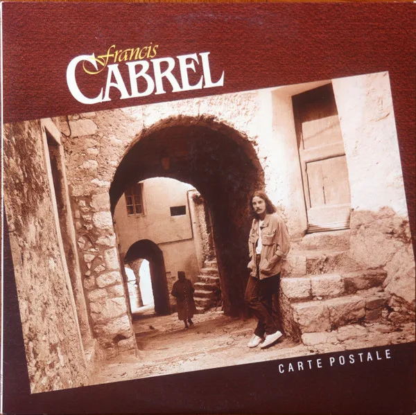 Capa de Francis Cabrel — Carte Postale