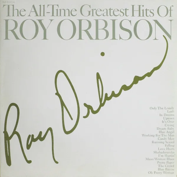 Capa de Roy Orbison — The All-Time Greatest Hits Of