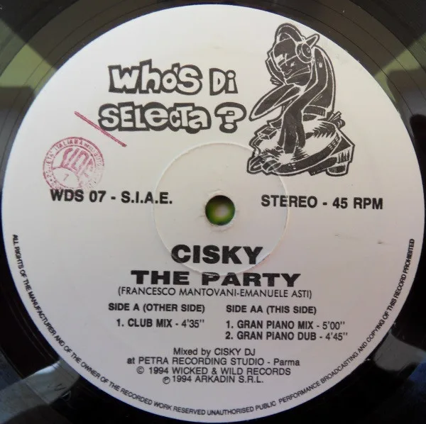 Capa de Cisky — The Party