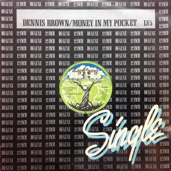 Capa de Dennis Brown / Joe Gibbs And The Professionals* — Money In My Pocket / Runnings Irie