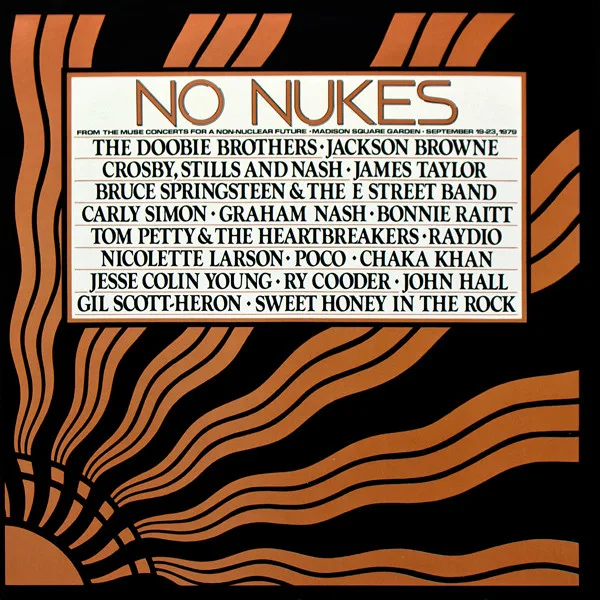 Capa de Various — No Nukes - From The Muse Concerts For A Non-Nuclear Future - Madison Square Garden - September 19-23, 1979