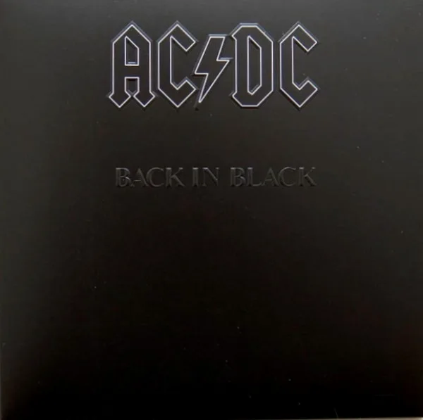 Capa de AC/DC — Back In Black