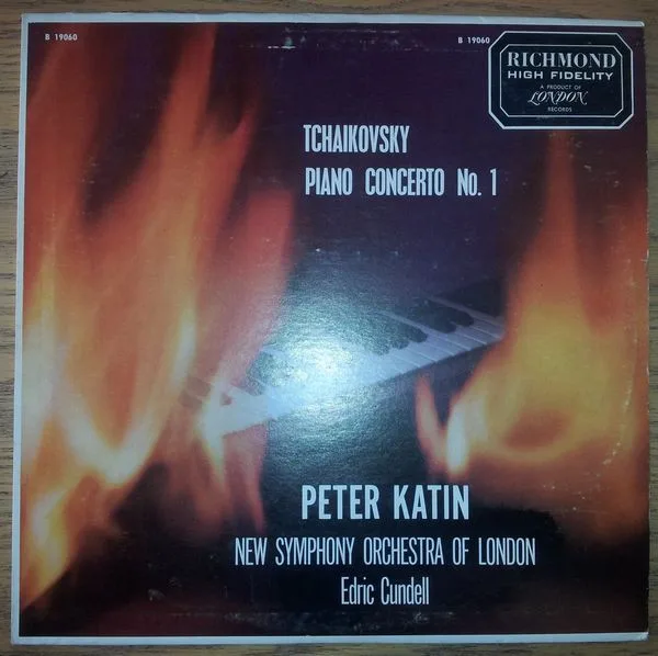 Capa de Peter Katin — Tchaikovsky Piano Concerto No. 1