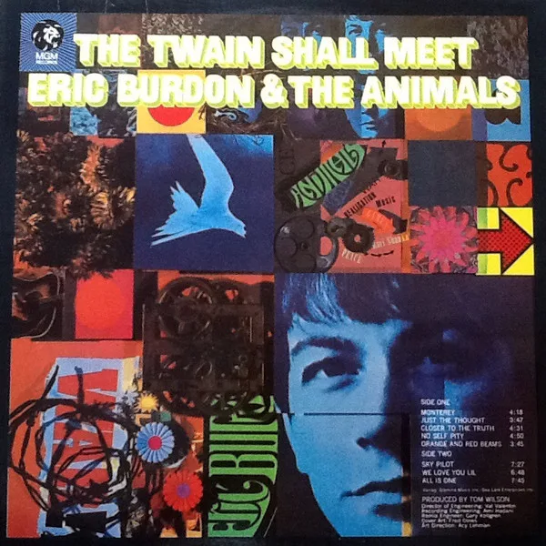 Capa de Eric Burdon & The Animals — The Twain Shall Meet
