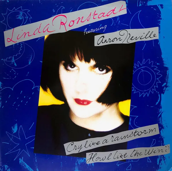 Capa de Linda Ronstadt Featuring Aaron Neville — Cry Like A Rainstorm