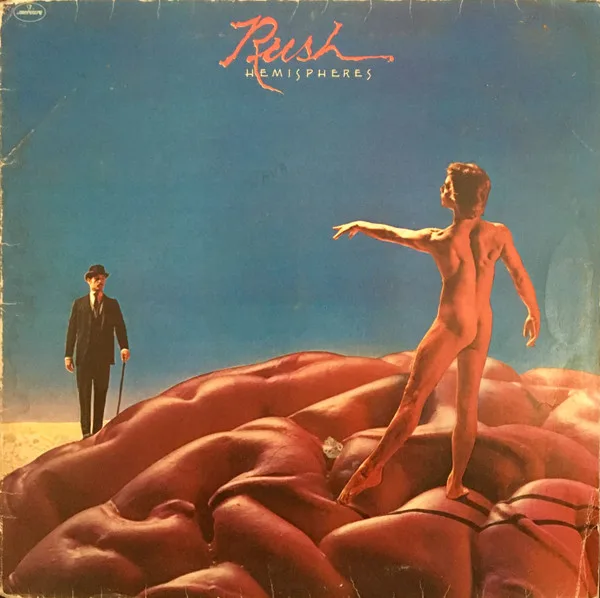 Capa de Rush — Hemispheres