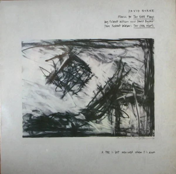 Capa de David Byrne — Music For The Knee Plays