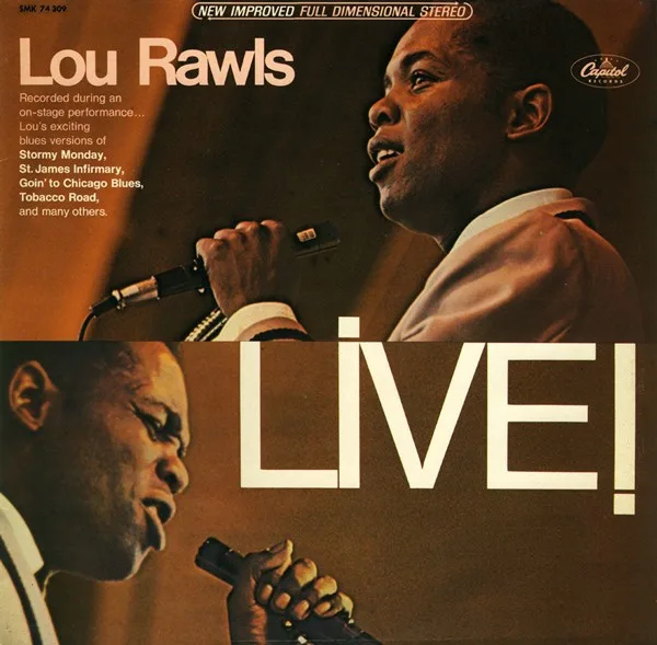 Capa de Lou Rawls — Live!