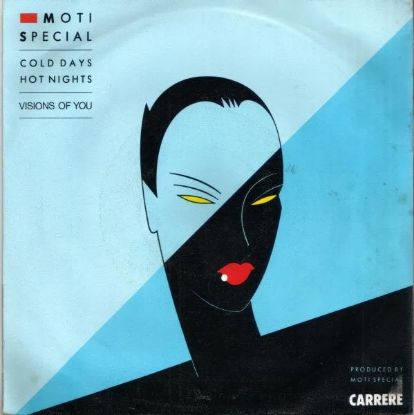 Capa de Moti Special — Cold Days, Hot Nights / Visions Of You
