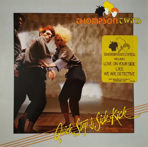Capa de Thompson Twins — Quick Step & Side Kick
